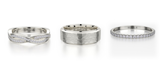 Michael M wedding bands