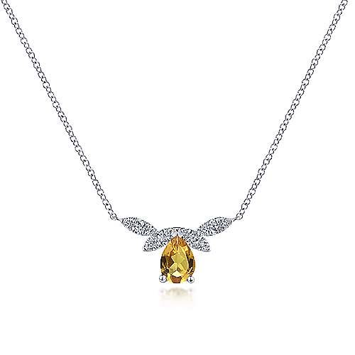 november topaz necklace