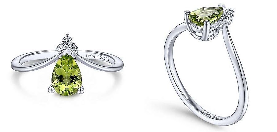 august peridot ring