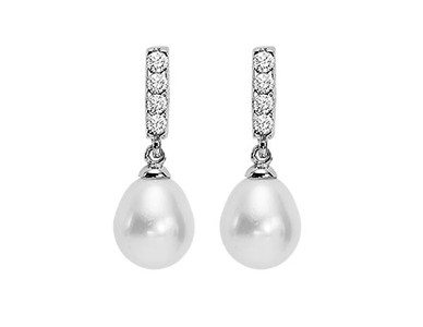 pearl earrings