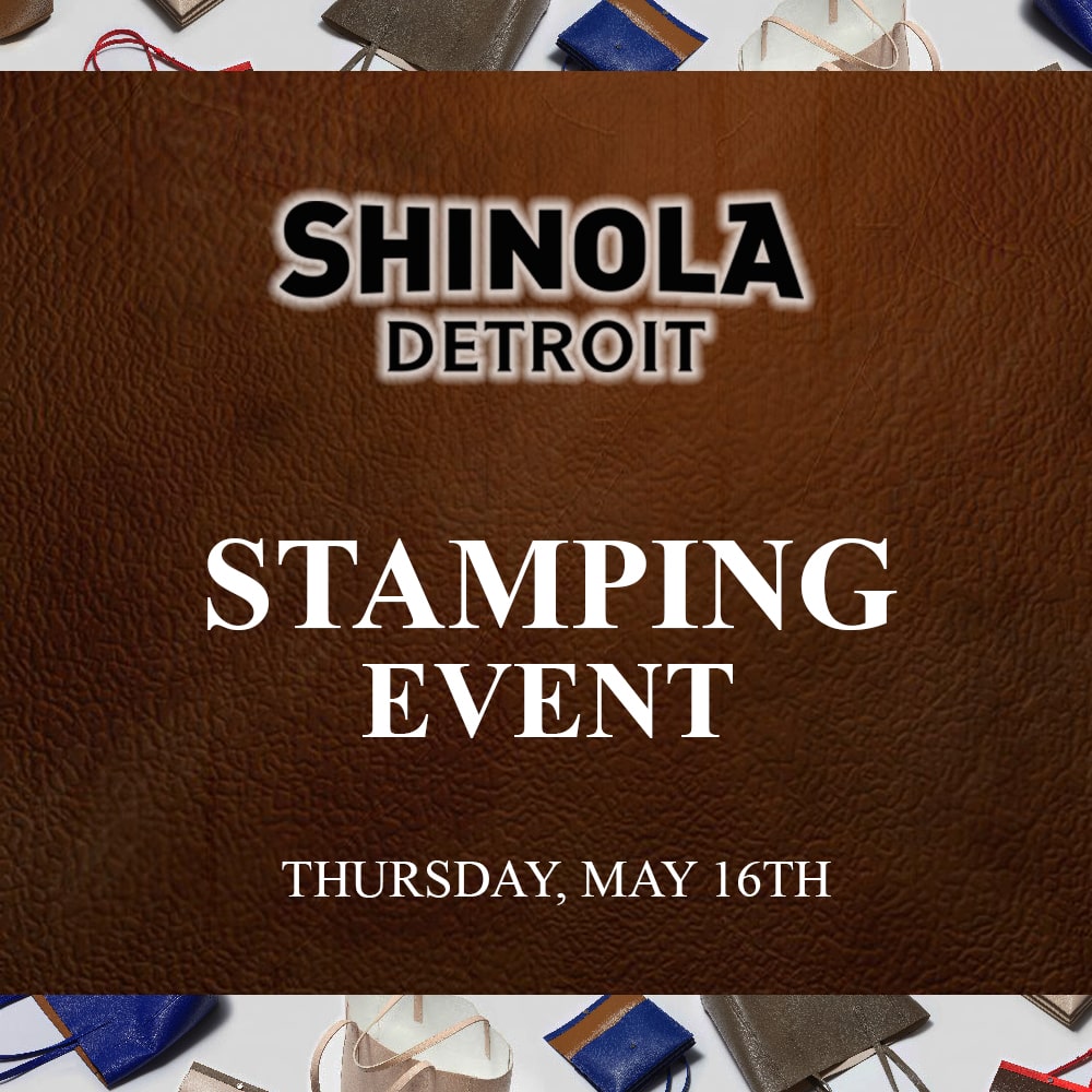 Shinola Stamping Event 2019