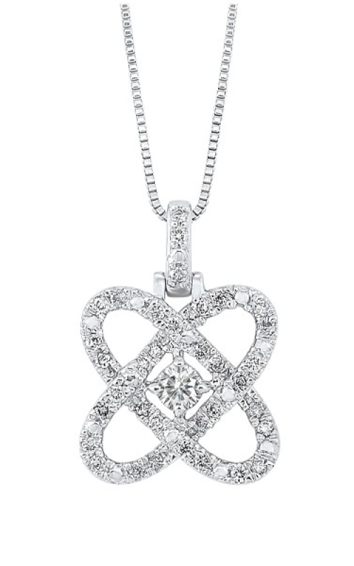 Love's Crossing Necklace  PD10454-SSF