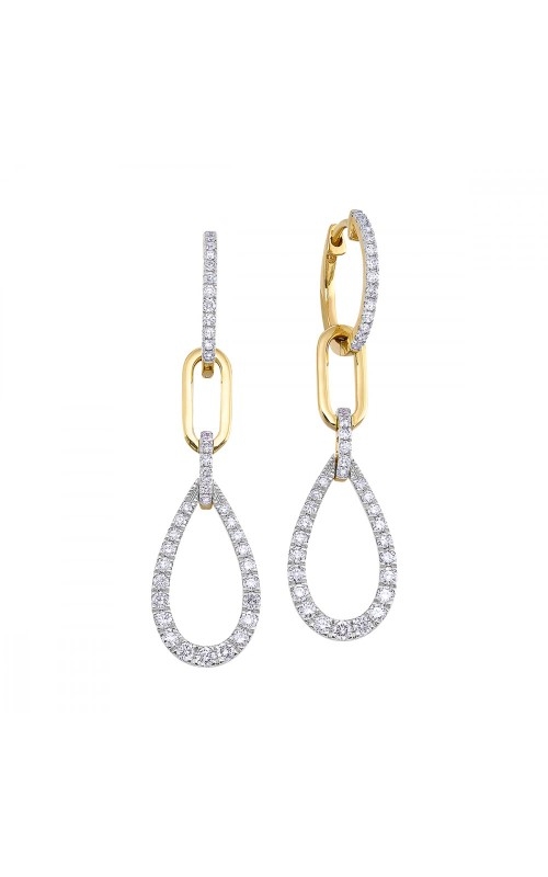 Marry Ann Diamonds Earrings  ER38949-4Y89