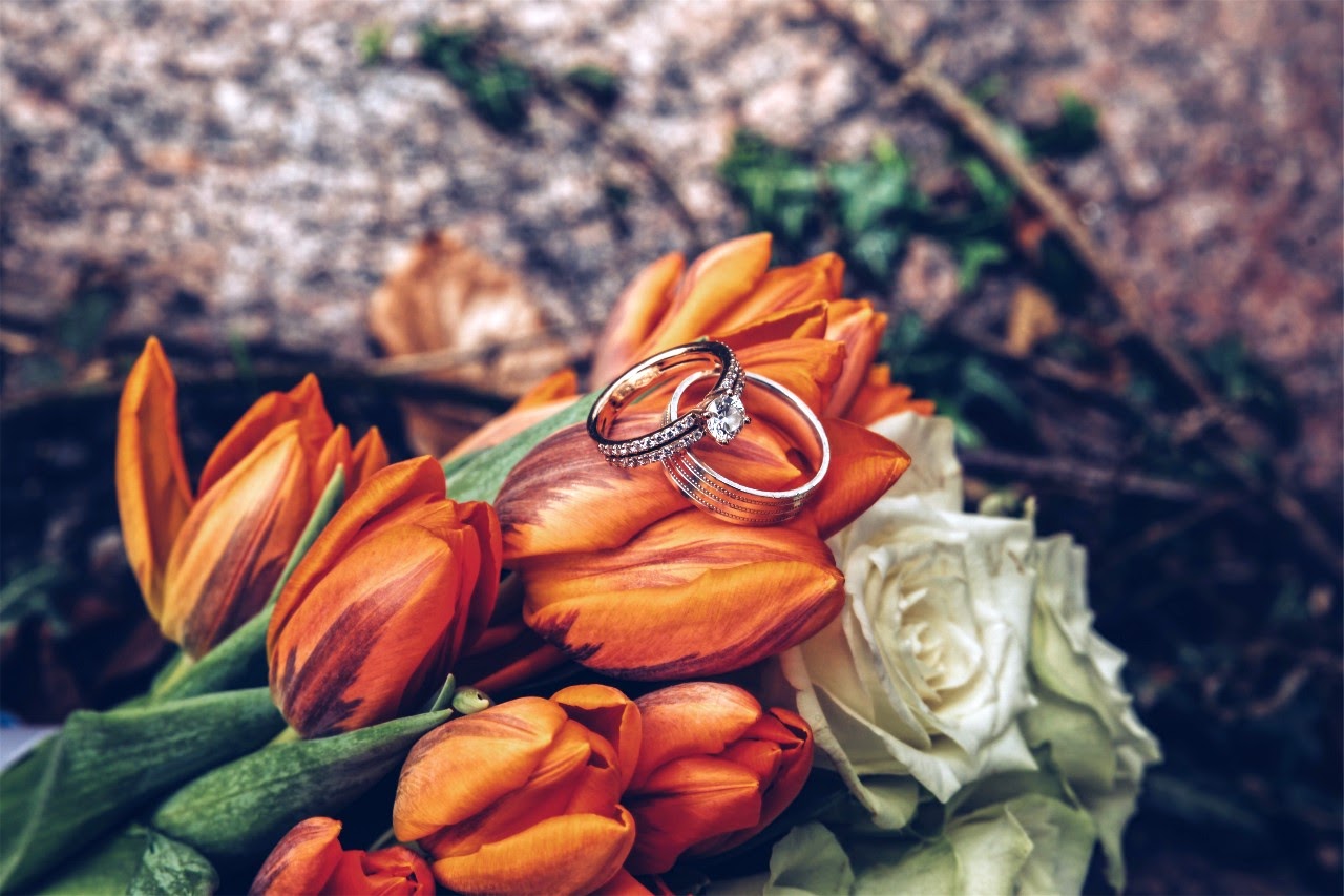 Side Stone Rings Side Stone Rings