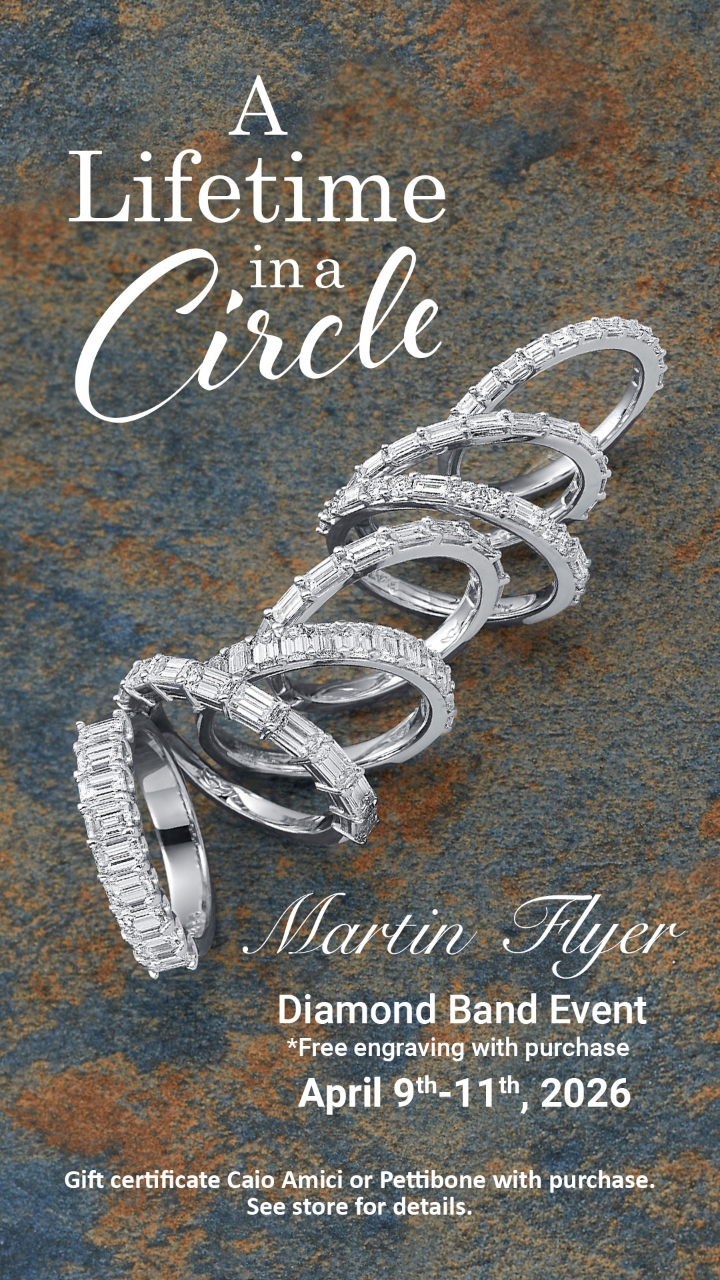 Enjoy their exclusive Martin Flyer Diamond Band Event in Milford and Brighton, Michigan on April 9th through April 11th.