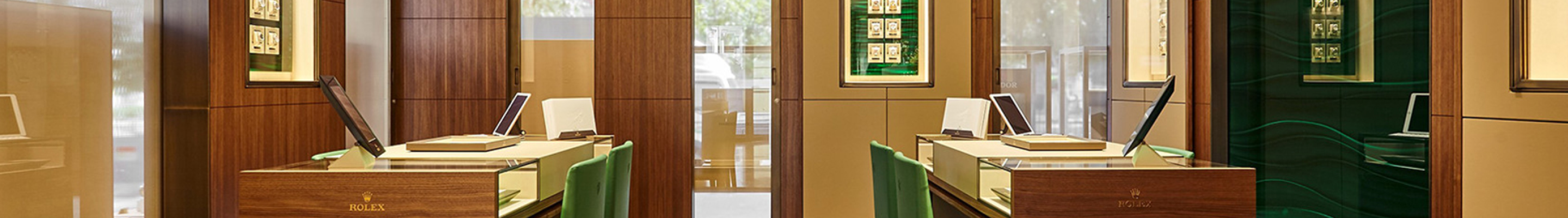 Rolex Showroom Sitting Area 