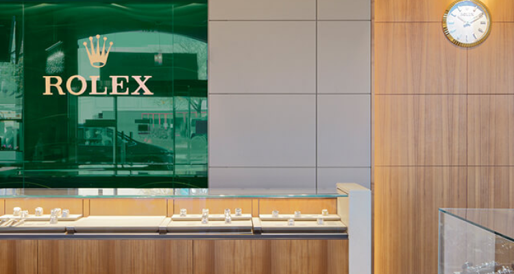 Rolex Showroom at Rottermond Jewelers 