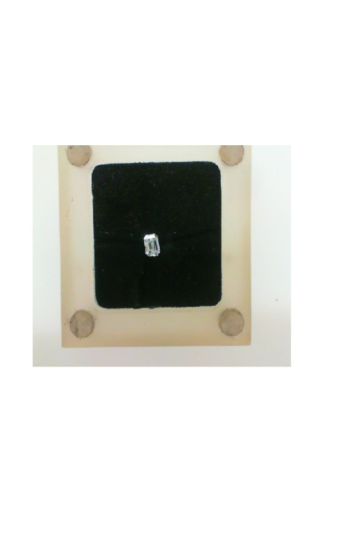 Emerald Step Cut 0.32ctw - 4.56X3.37X2.19mm  VS1 Clarity, E Color.