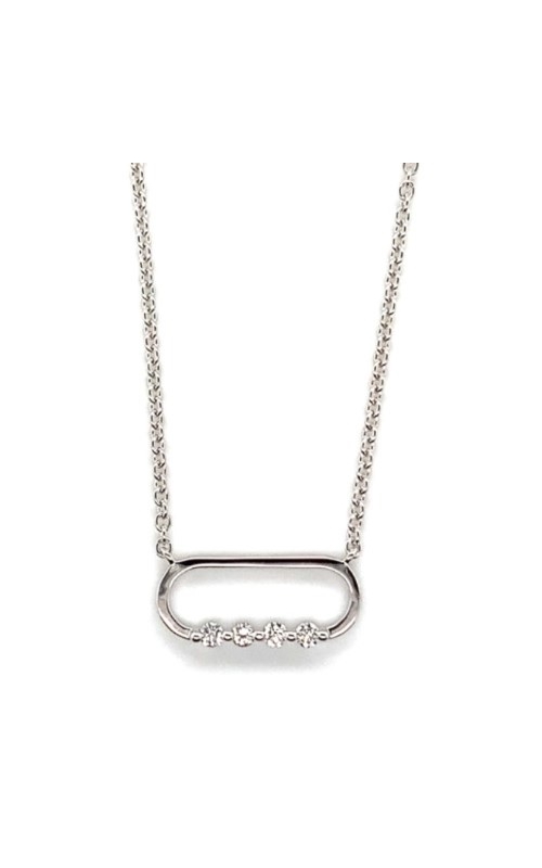 Michael M.:14 Karat White Gold Cloud Link